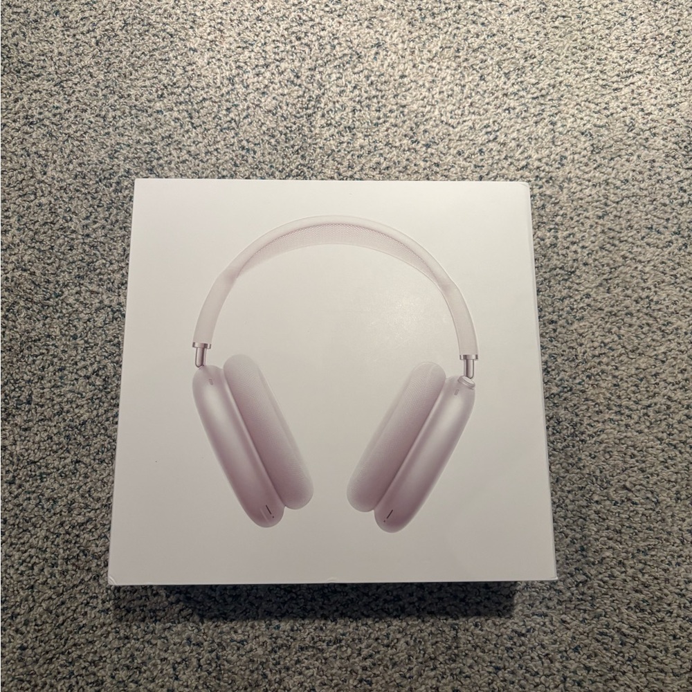 Apple starlight Airpod Max On-Ear Headphones Sleek Design